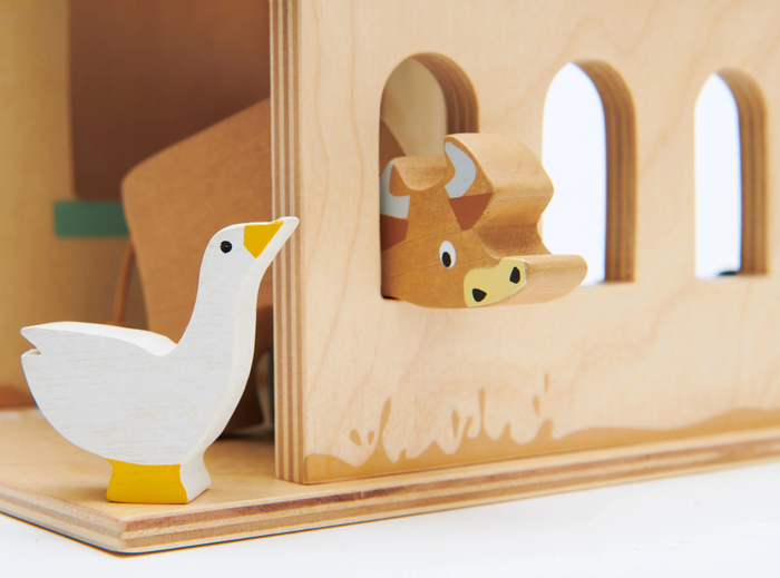 Toy Farm with Animals and Accessories, 22 pcs