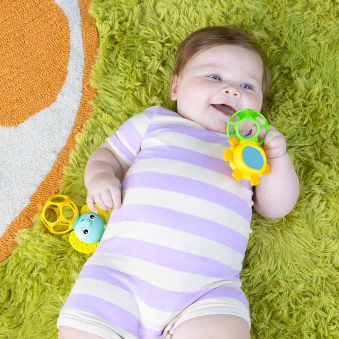 Oball - Soother Pals Teething Rings, 2 pcs