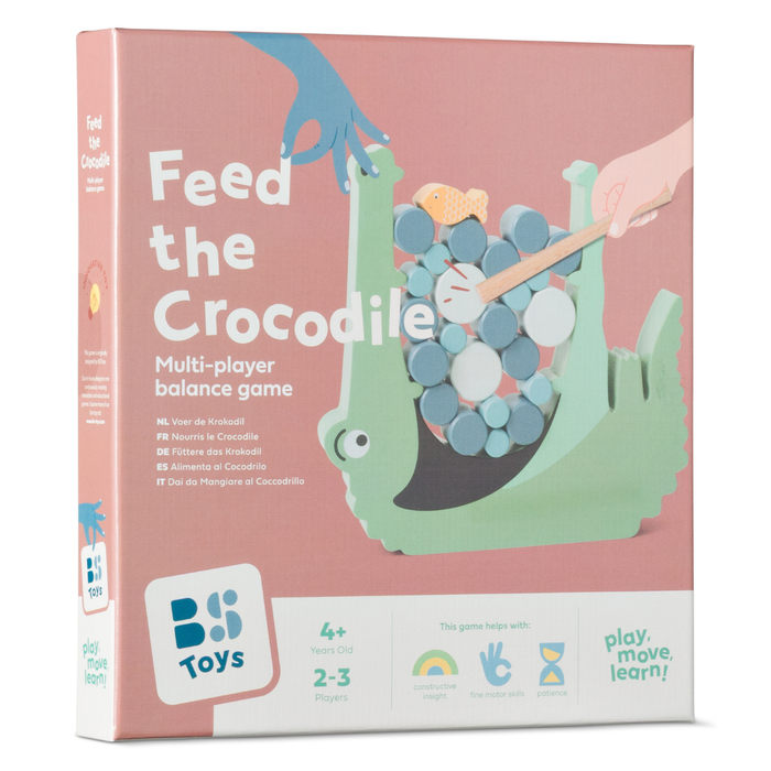 Feed the Crocodile Balance & Stacking Game