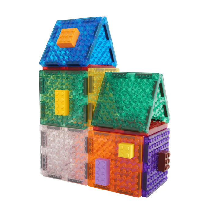Cleverclixx | Intense Brick Tiles Set, 16 pcs