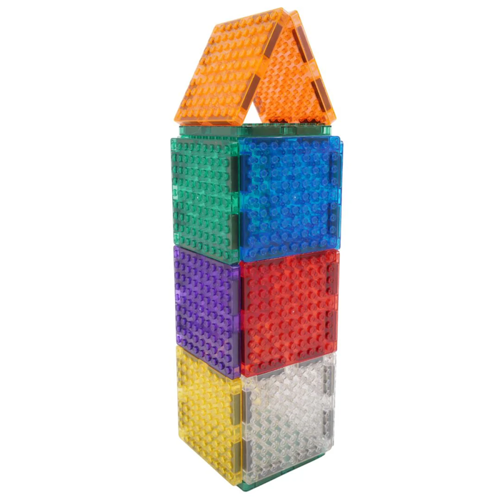 Cleverclixx | Intense Brick Tiles Set, 16 pcs
