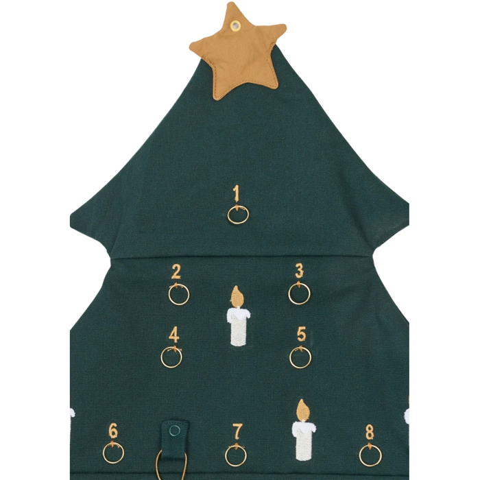 24-Day Hanging Advent Calendar - Christmas Tree
