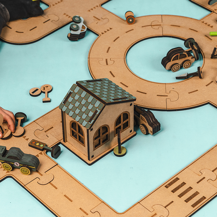 Crateit Town - Crossroad Cottage, 11 pcs