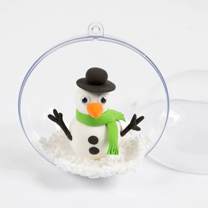 DIY Christmas Ornament - Snowman Bauble