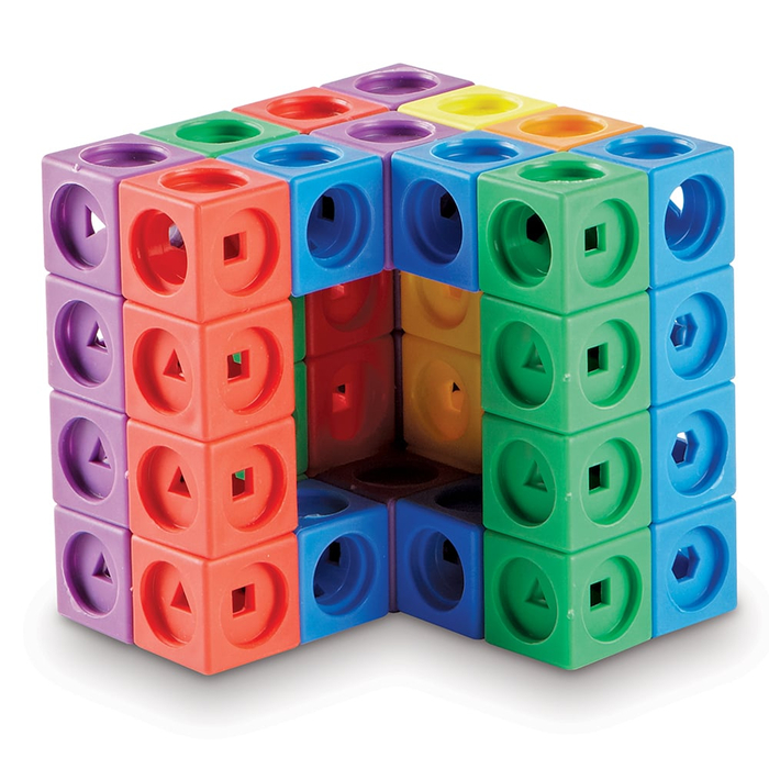 MathLink Builders incl. 10 Challenges, 100 pcs
