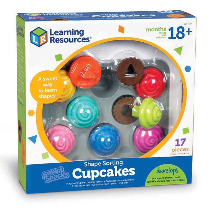 Shape Sorting Cupcakes