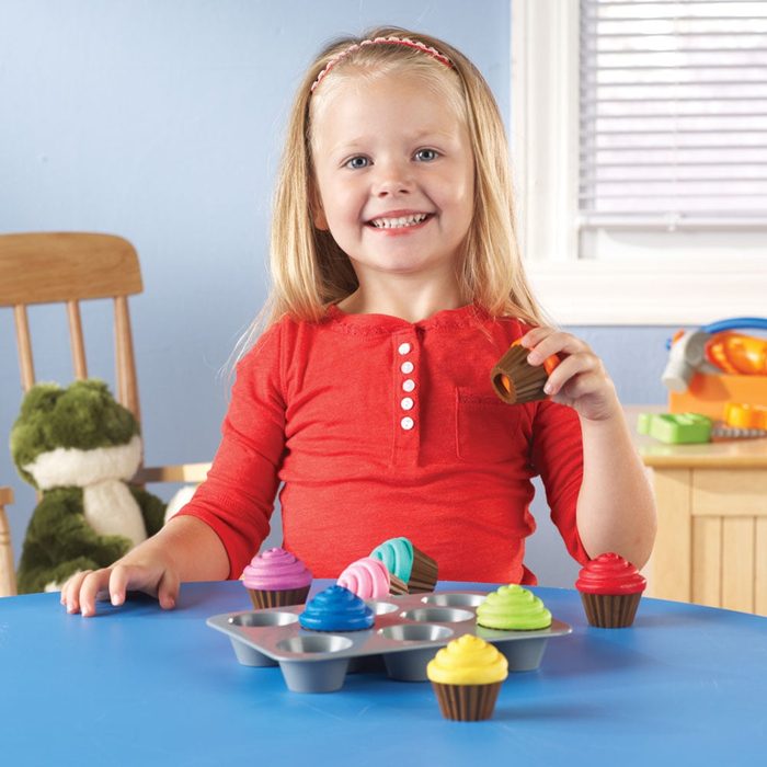 Shape Sorting Cupcakes