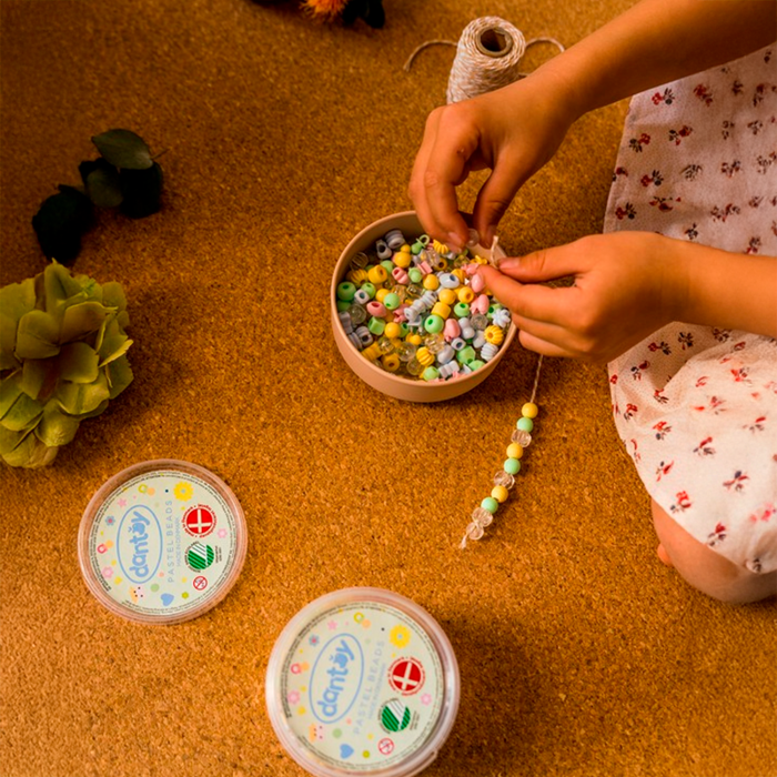 Plastic Beads - Pastel, 280 pcs