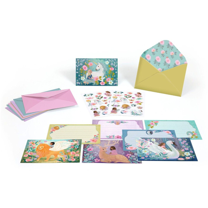 Birthday Invitations - Fantasy World, 8 pcs