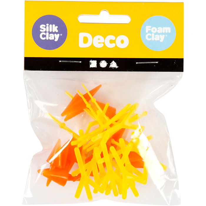 Decoration Accessories - Beaks & Feet, 8 sets