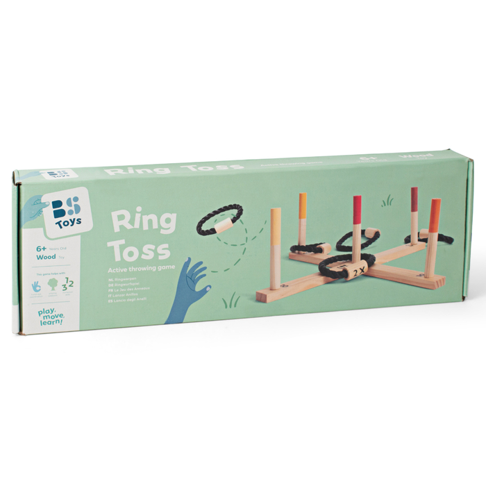 Garden Game - Wooden Ring Toss Game