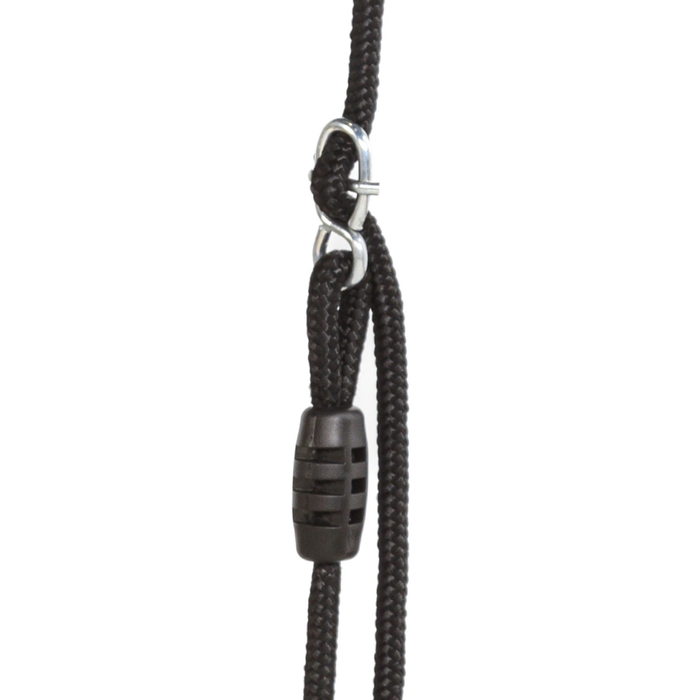 Plastic Gym Rings - Lime (Black Rope)