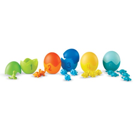Count & Sort - Dino Eggs Math Activity Set 1-10