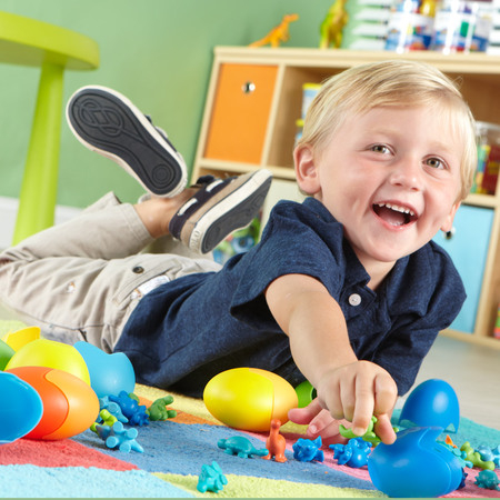 Count & Sort - Dino Eggs Math Activity Set 1-10