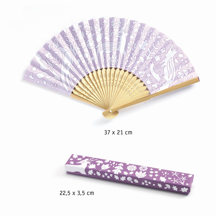 DIY Kit - Paint Your Own Folding Fan