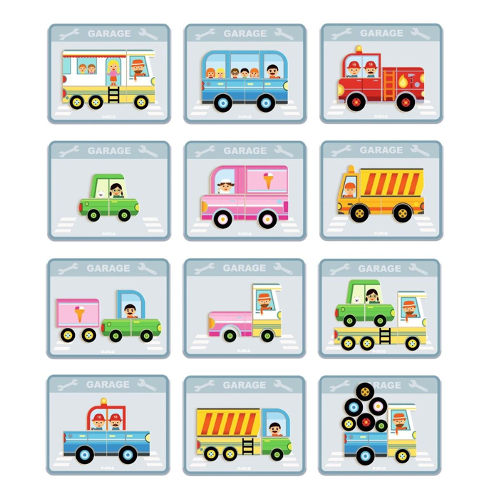 Magnetic Game - Vehicles