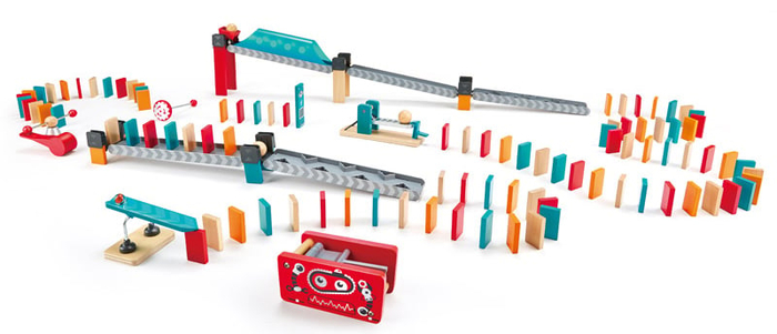 Domino Track - Robot Factory, 122 pcs