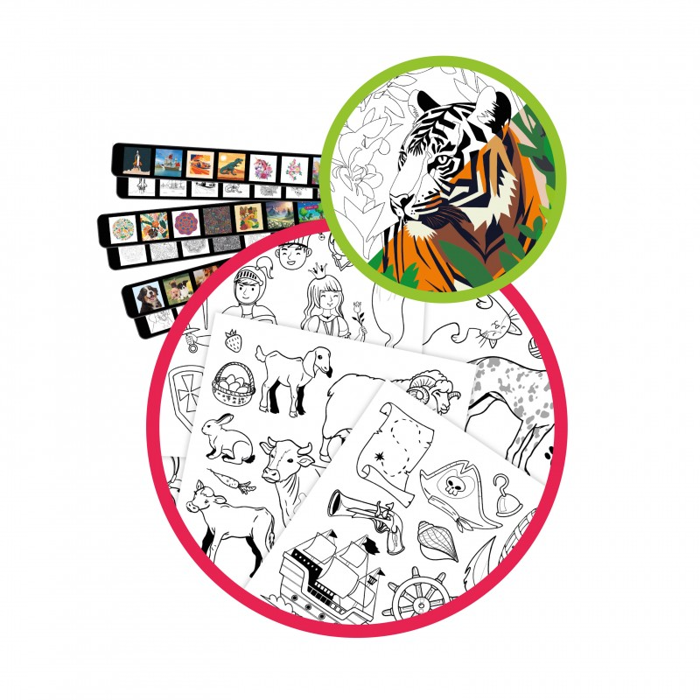 Art Projector with 30 Drawings & 200 Designs