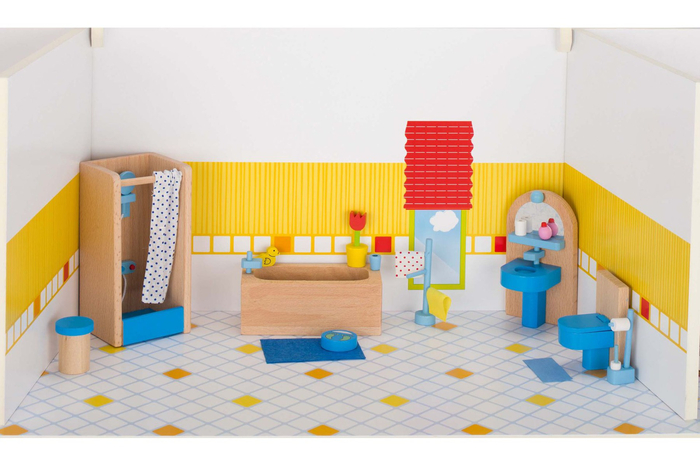 Dollhouse Accs. - Modern Bathroom