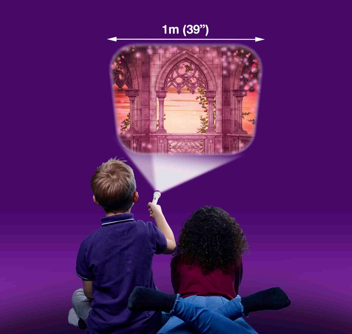 Torch Projector with Slides - Fairies and Unicorns