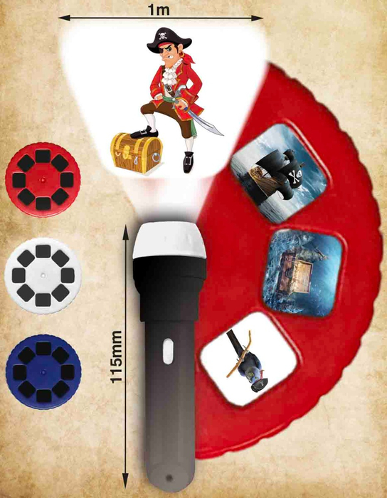 Torch Projector with Slides - Pirates
