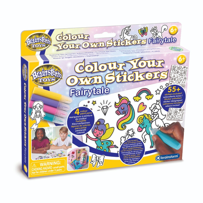 Colour Your Own Stickers - Fairytale