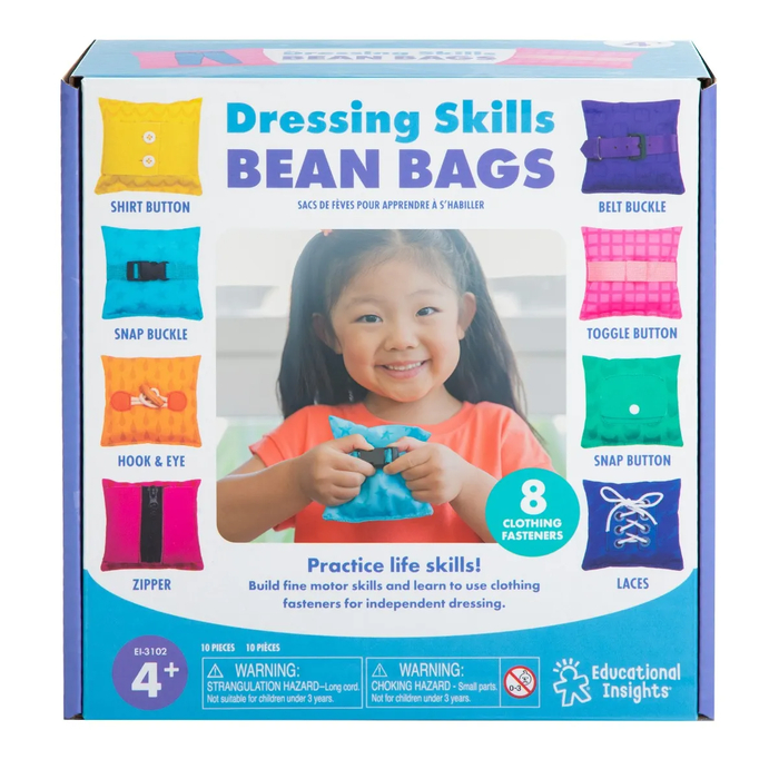Dressing Skills Fine Motor Bean Bags