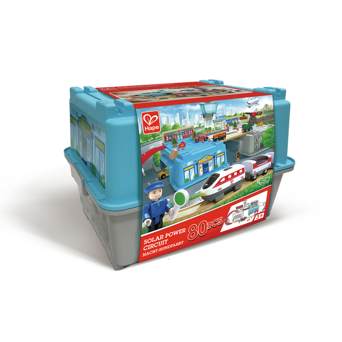 Train Track Set - Metropolis, 80 pcs