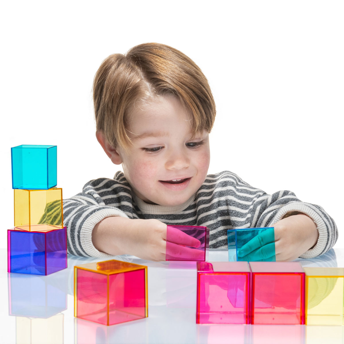 Translucent Colour Boxes, 27 pcs