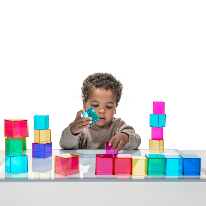 Translucent Colour Boxes, 27 pcs