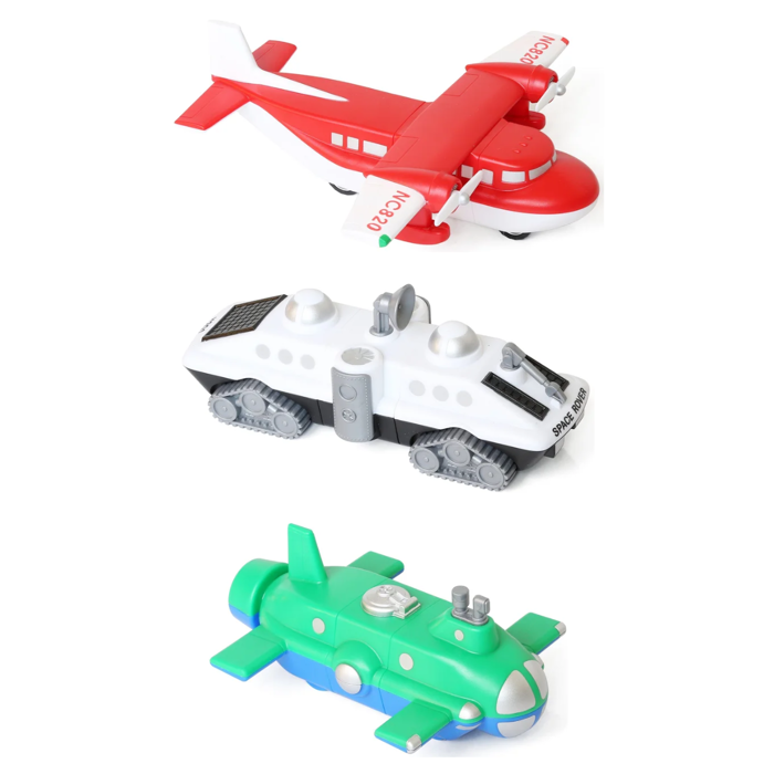 Magnetic Mix & Match Vehicles, 21 pcs