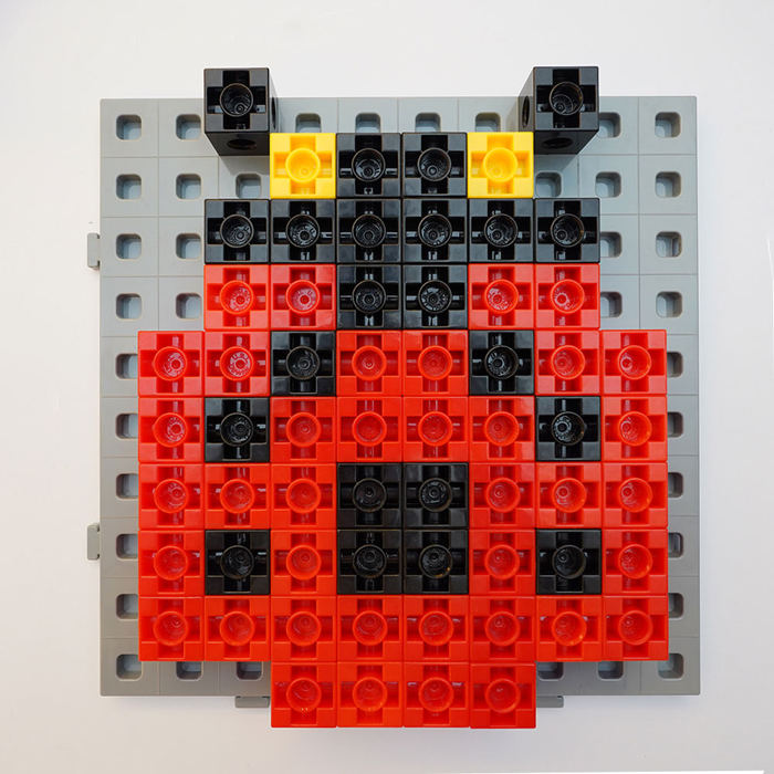Baseplates for Cubes 2 cm, 4 pcs
