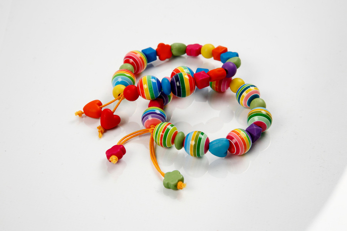 Elastic String Ø1.2 mm - Assorted Colours, 10 pcs