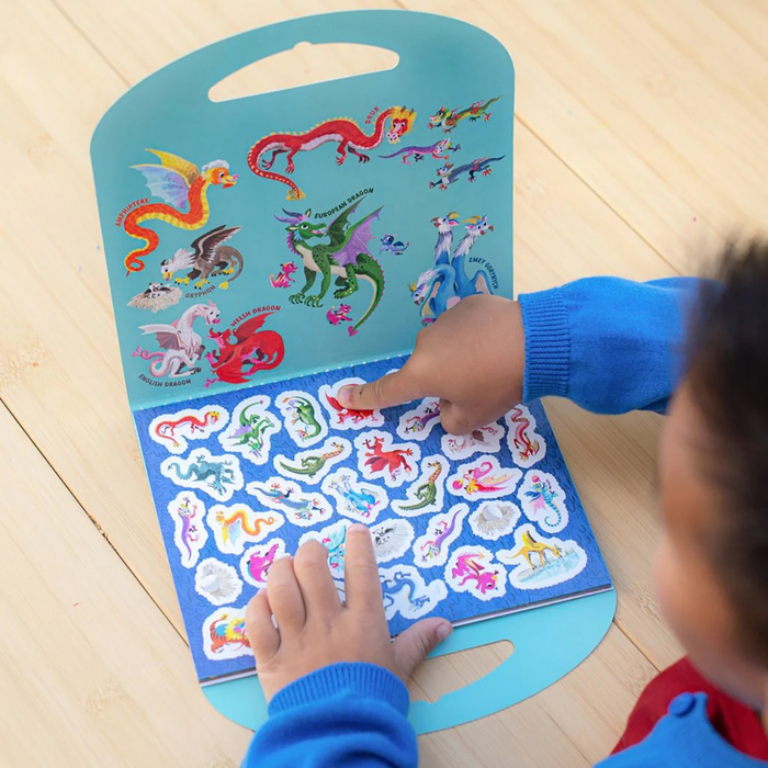 Stickers - Dragons, 200 pcs
