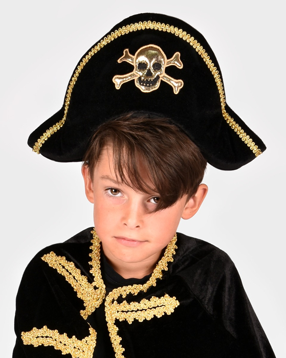 Pirate Cape & Hat, size 3-8 years