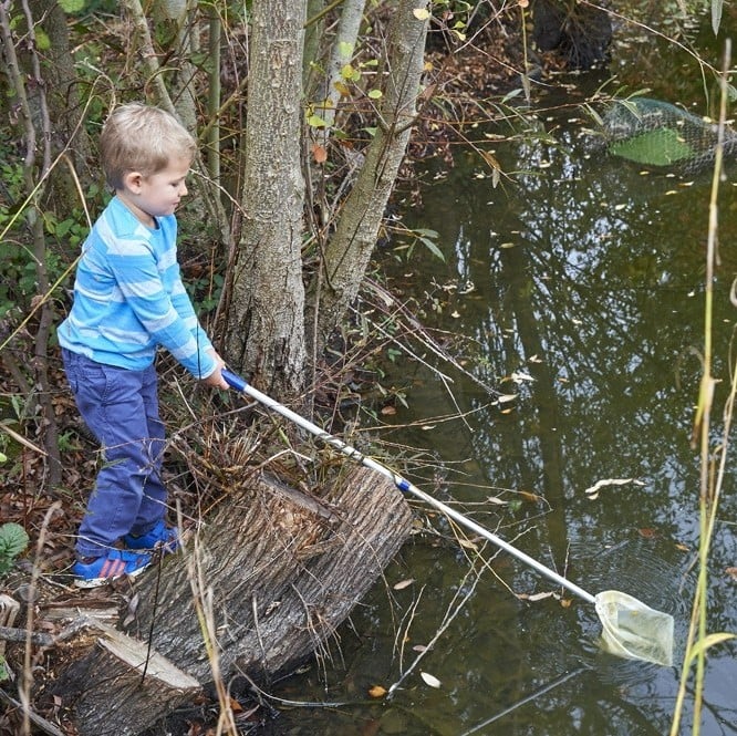 Fishing Net with Aluminium Telescopic Rod