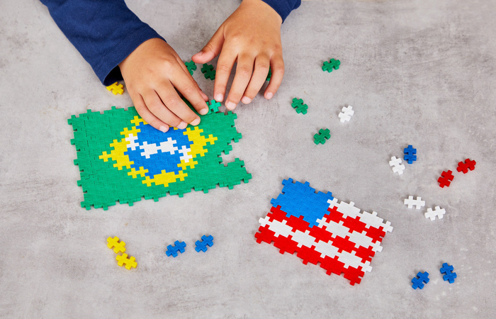 Plus-Plus - Learn to Build World Flags, 700 pcs
