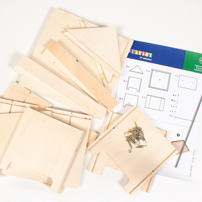 Build and Paint Your Own Bird Feeder