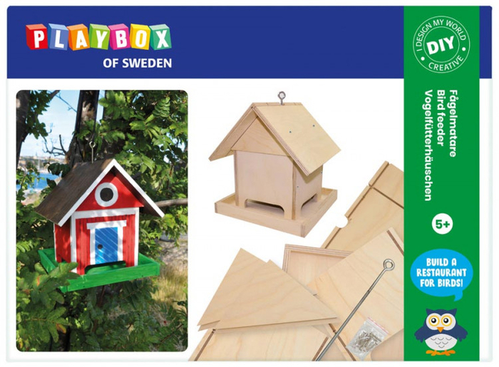 Build and Paint Your Own Bird Feeder