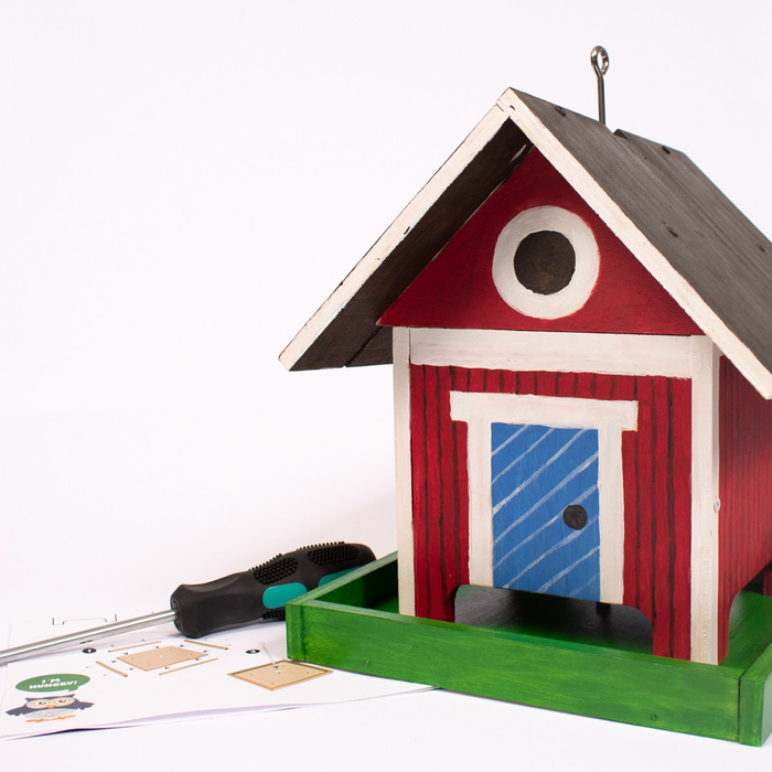 Build and Paint Your Own Bird Feeder