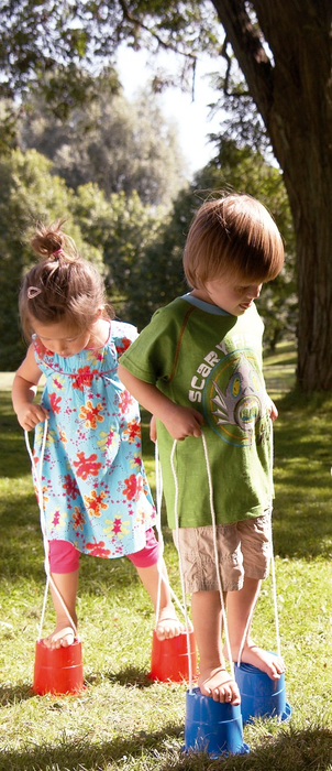 Bucket Stilts, 1 Set