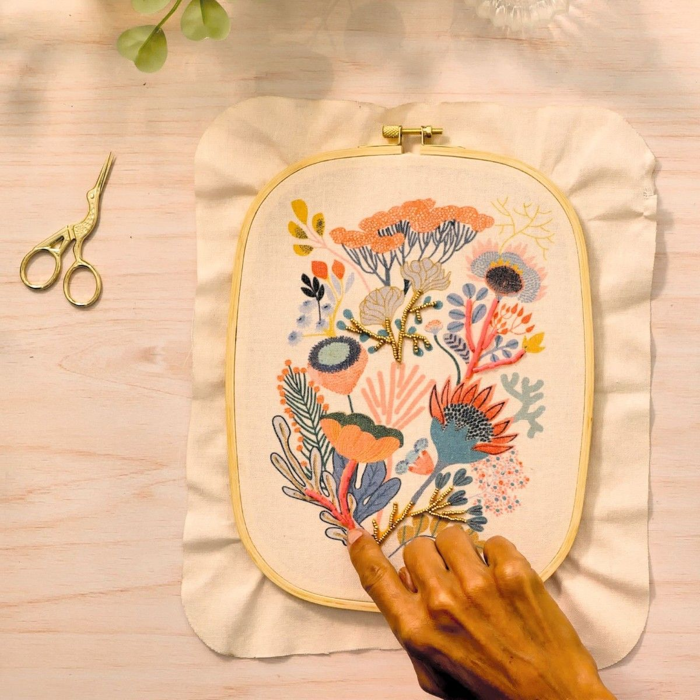 Atelier 58 - Bead Embroidery (Flowers)