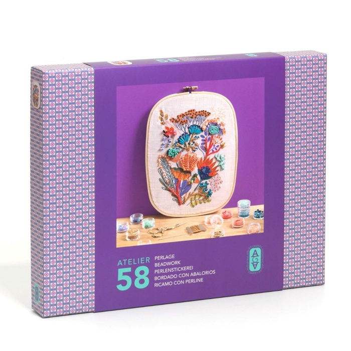 Atelier 58 - Bead Embroidery (Flowers)