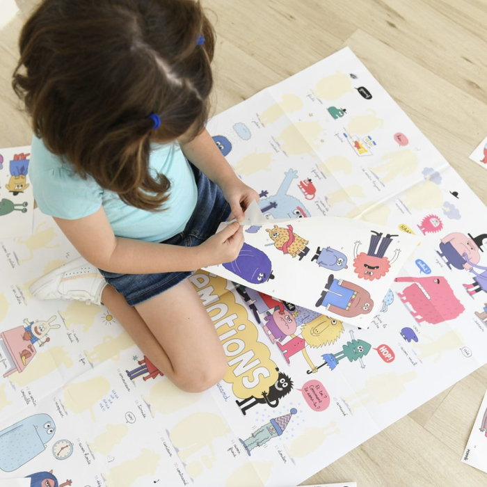 Learn & Discover Sticker Poster - Feelings