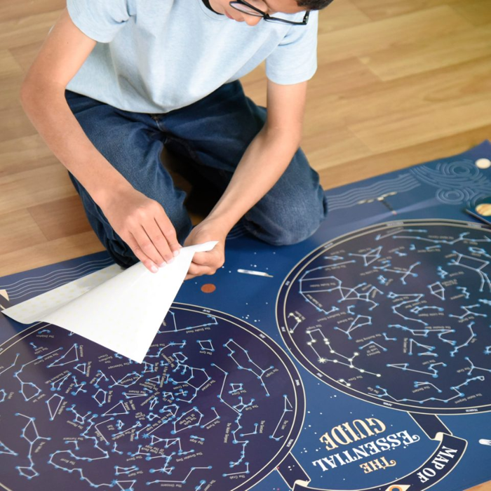 Learn & Discover Sticker Poster - Constellations