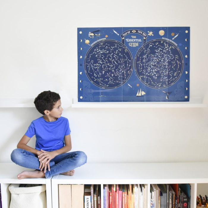 Learn & Discover Sticker Poster - Constellations