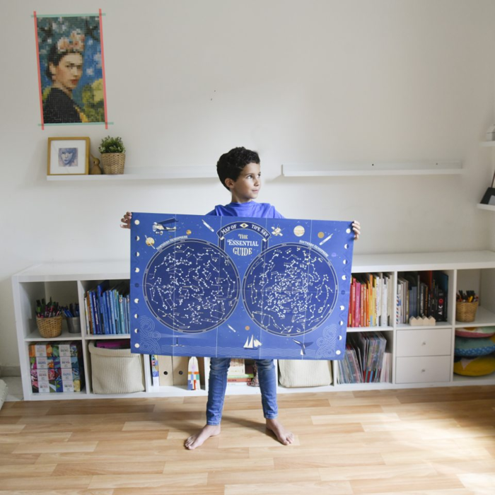 Learn & Discover Sticker Poster - Constellations