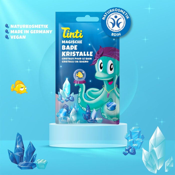 Bath Fun - Bath Crystals, Blue