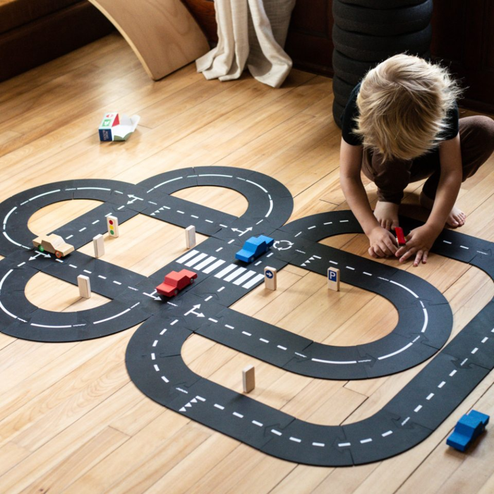 Car Track Accessories - Traffic Signs, 8 pcs