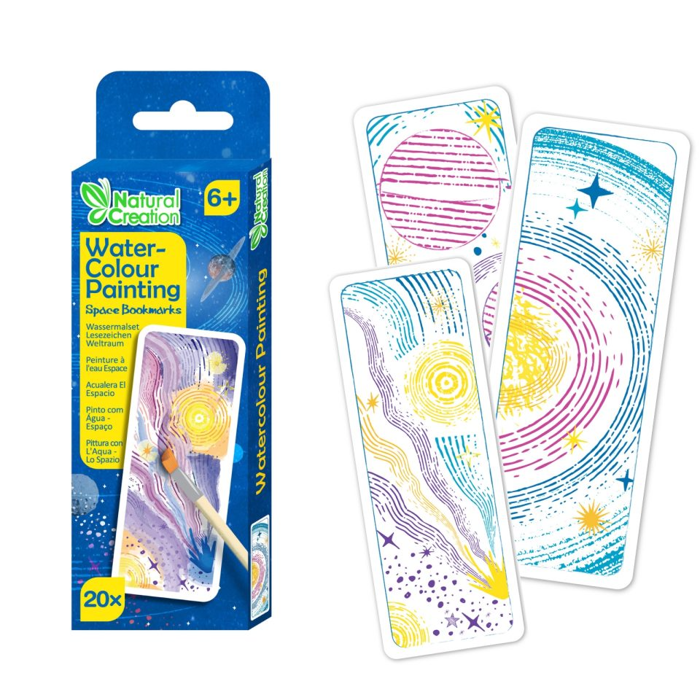 Colour Your Own Bookmarks - Space, 20 pcs